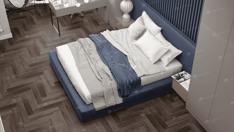 Виниловый ламинат "Alpine Floor" Parquet Light Дуб Фафнир (600*125*4 мм) — купить в Пятигорске