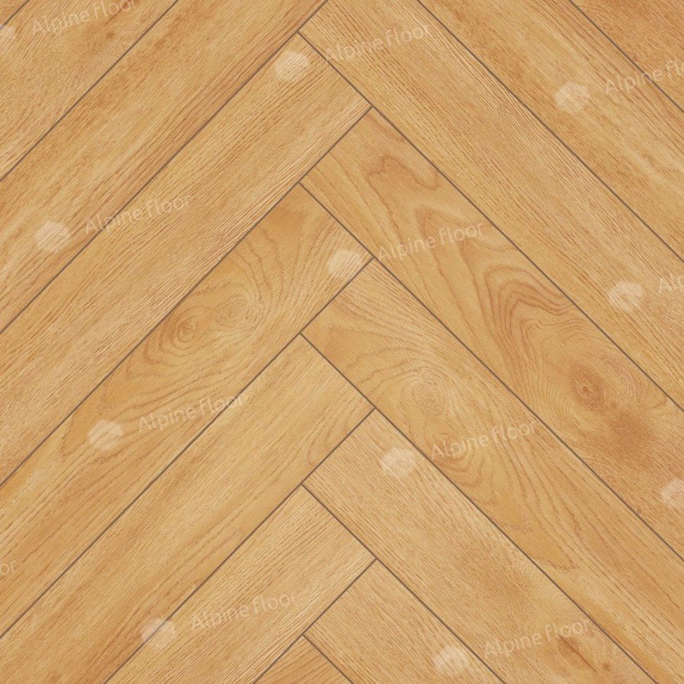 Ламинат "Alpine Floor" Herringbone 12 Дуб Пьемонт (600*100*12 мм) — купить в Пятигорске
