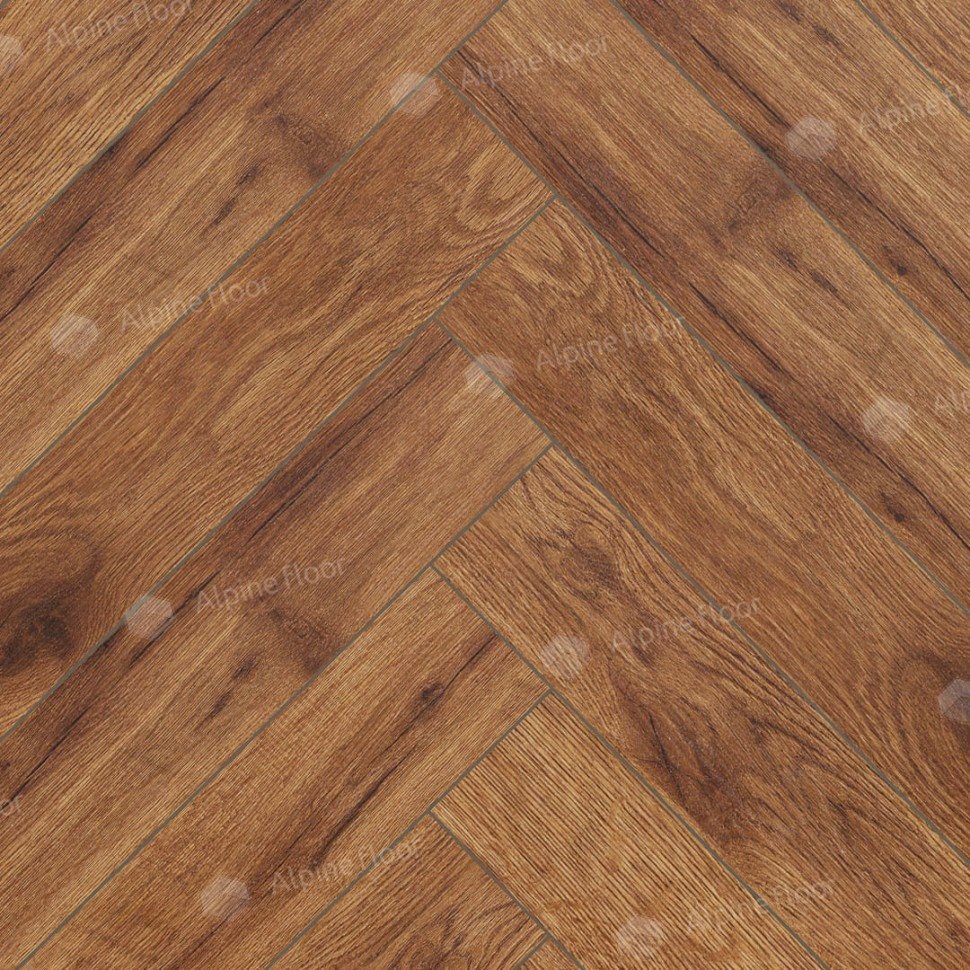 Ламинат "Alpine Floor" Herringbone 12 Дуб Умбрия (600*100*12 мм) — купить в Пятигорске