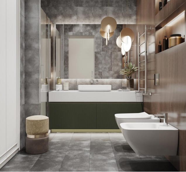 SPC ламинат "CronaFloor" Stone 4V Торнадо Дымчатый (600*300*4 мм) — купить в Пятигорске