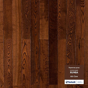 Паркетная доска "Tarkett" Rumba Ясень пещерный (1200*120*14 мм) — фото и характеристики